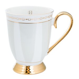 Hilke Strisce Tortora kopp 28 cl greige