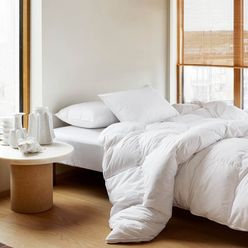 Høie Saga dundyne varm 140x220 cm hvit