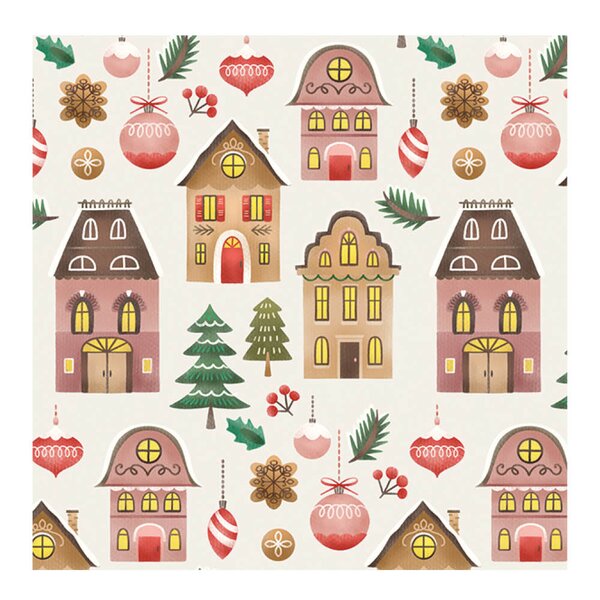 Ambiente Serviett 16,5x16,5 cm Christmas at home cream