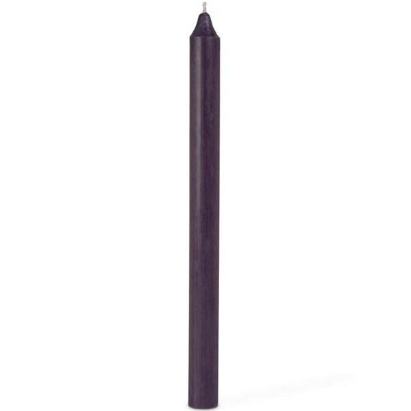 Magnor Kronelys 28 cm mørk lilla