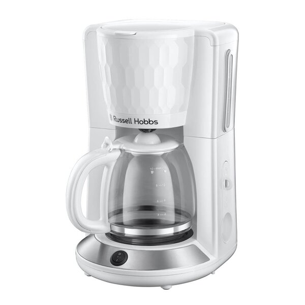 RUSSELL HOBBS Honeycomb kaffetrakter 27010-56 1,25L hvit