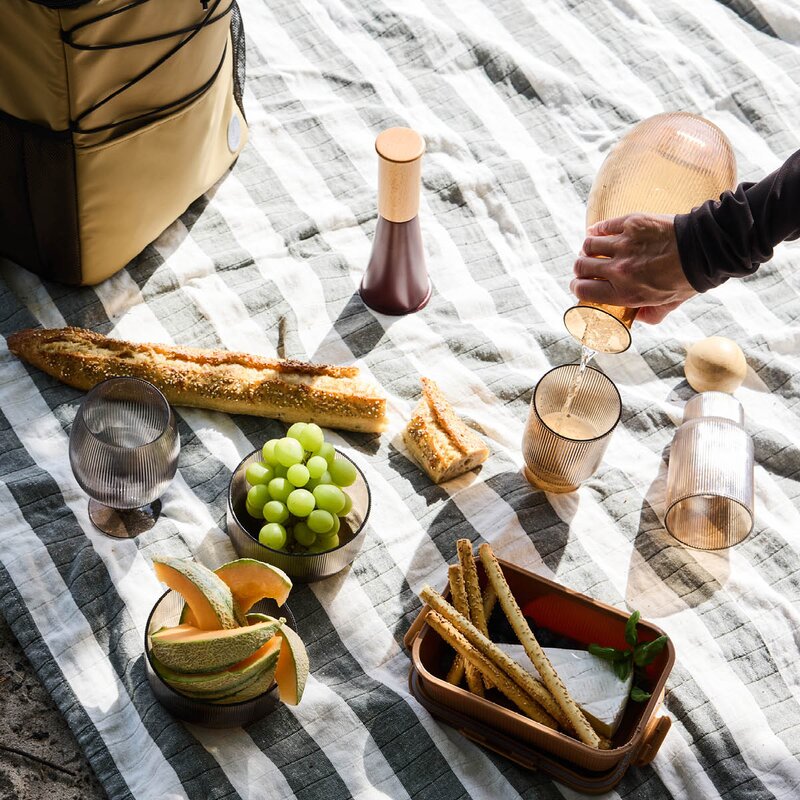 Sagaform Billi skål 70 cl 4 stk brun