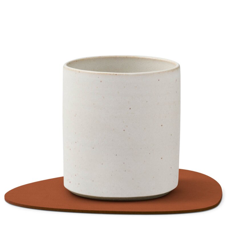 LIND DNA Curve Corduroy glassbrikke 11x13 cm Rust