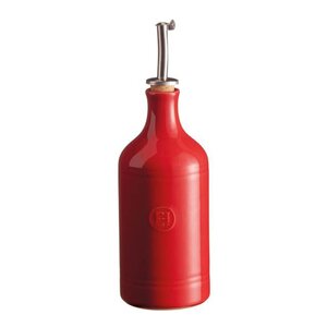 Emile Henry Flaske olivenolje 0,4L rød