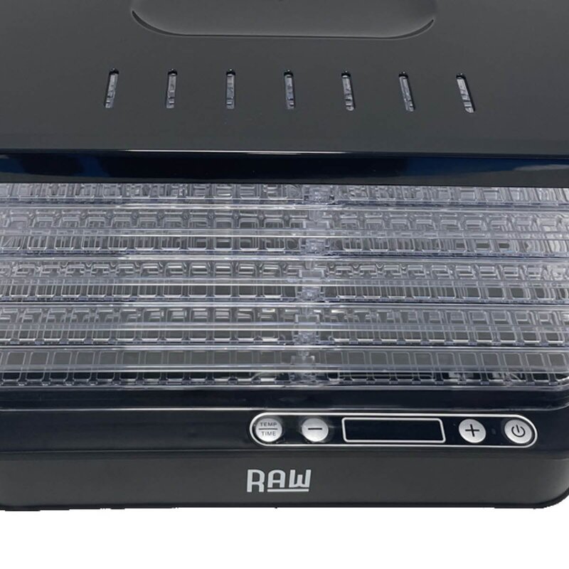 RAW Tørkeapparat DH6 6 hyller svart