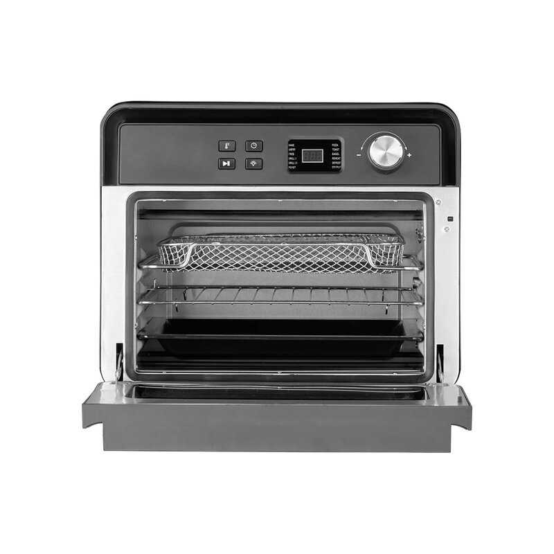Caso Airfry Chef 1700 airfryer 22L rustfritt stål/svart