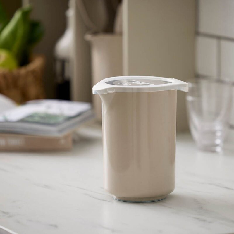 Rosti Classic miksekanne med lokk 1,25L Hvit