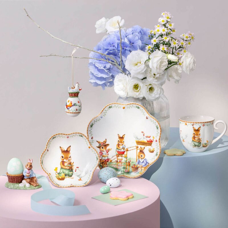 Villeroy & Boch Annual Easter årsutgave 2026 tallerken 22,5 cm multi