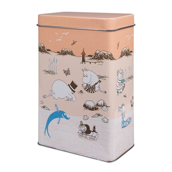 Martinex Mummi kaffeboks 20 cm strandtur oransje