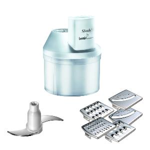 Bamix SliceSy tilbehør til stavmikser hvit