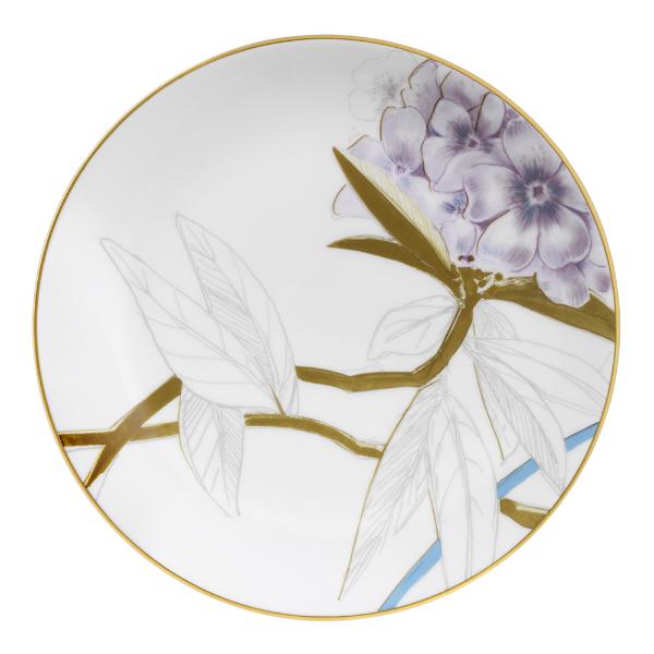 Royal Copenhagen Flora tallerken 19 cm rhododendron flerfarget