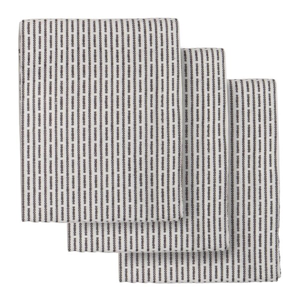 The Organic Company Kjøkkenklut 18x35 cm 3 stk morning grey