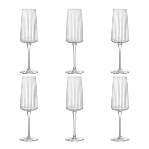 Bormioli Rocco Exclusiva champagneglass 25,5 cl 6 stk