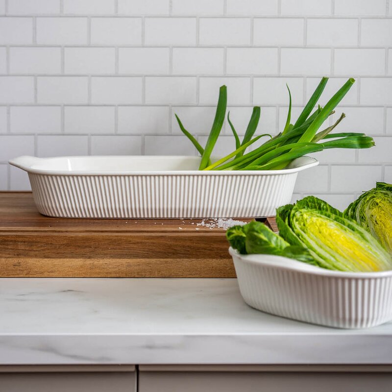 Modern House Daily Use ildfast form sett 2 deler hvit