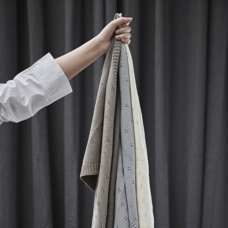 Lene Bjerre Caia kjøkkenhåndkle 37x50 cm hvit