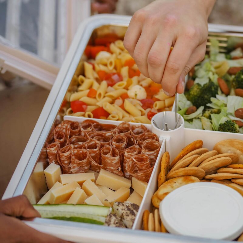 Platterbox Matboks isolert med kjøling 5,5L Salty Pebble