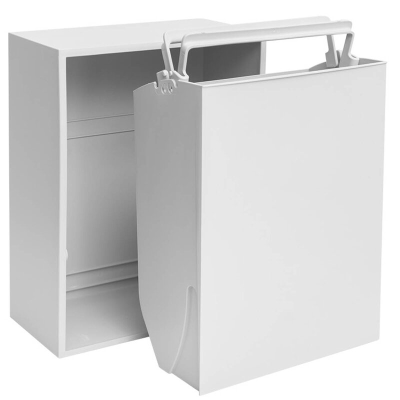 ReCollector Recycling kildesorteringsboks 30x15x40 cm Brilliant White