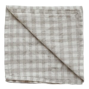 Tell Me More Serviett 45x45 cm gingham natural