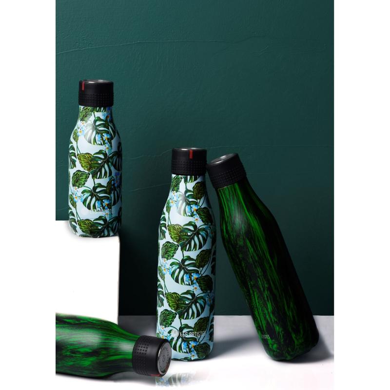 Les Artistes Bottle Up Design termoflaske 0,5L blå/grønn