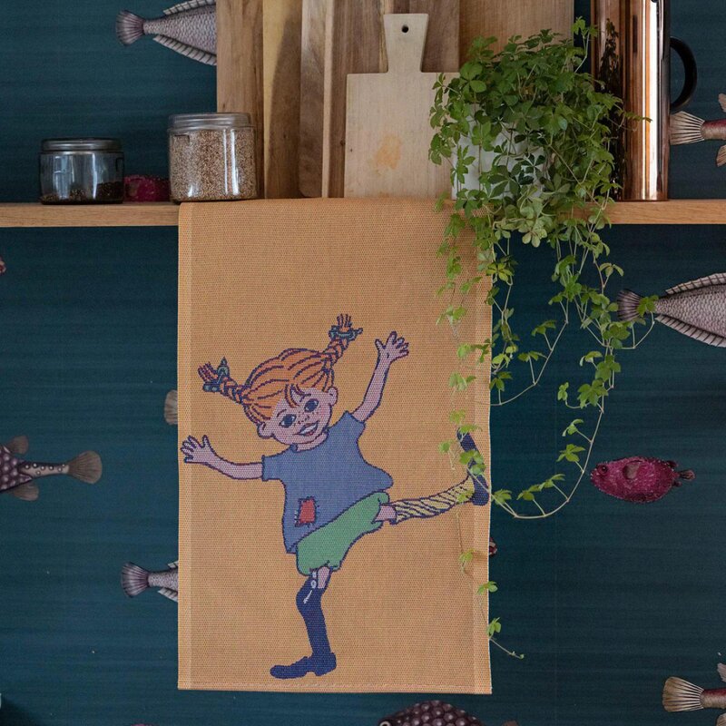 Ekelund Pippi kjøkkenhåndkle 40x60 cm Pippi