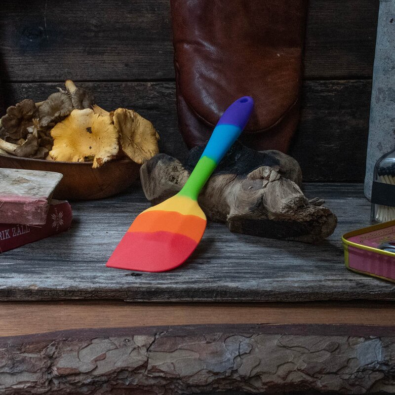 Taylor-s Slikkepott silikon 27 cm regnbuefarget