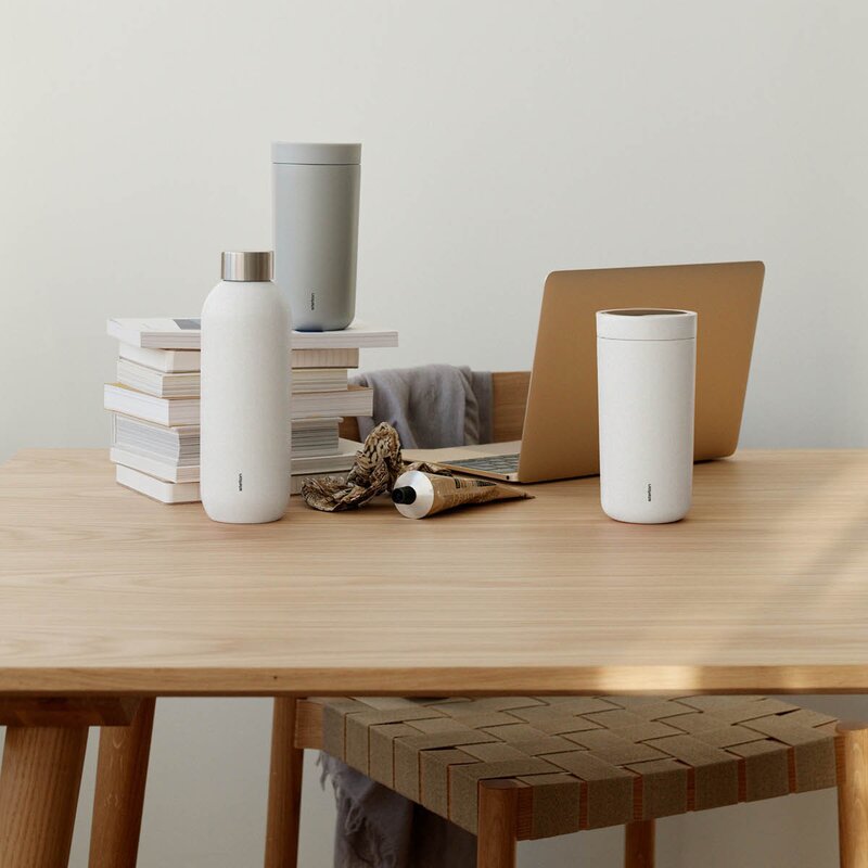 Stelton Keep Cool termoflaske 0,6 L Soft Chalk