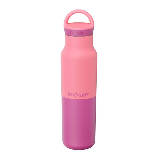 Klean Kanteen Rise vakumflaske 0,35L med bærehank Pink Lemonade