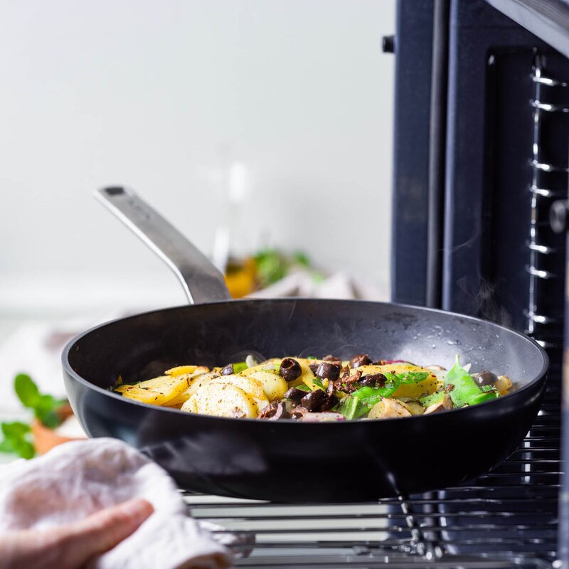 GreenPan Evolution keramisk stekepanne 30 cm svart