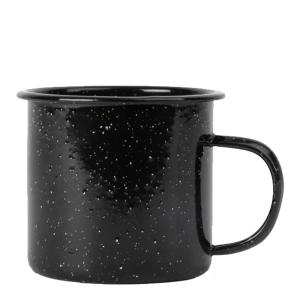 Sagaform Doris emaljekrus 38 cl svart