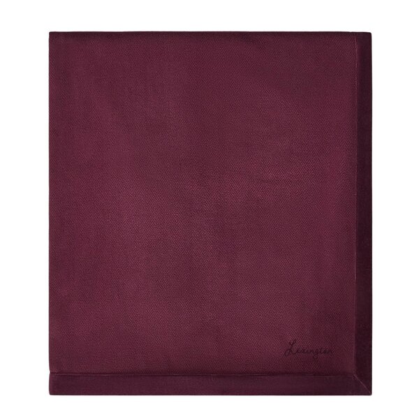 Lexington Sildemønstret sengeteppe bomull 260x240 cm fig