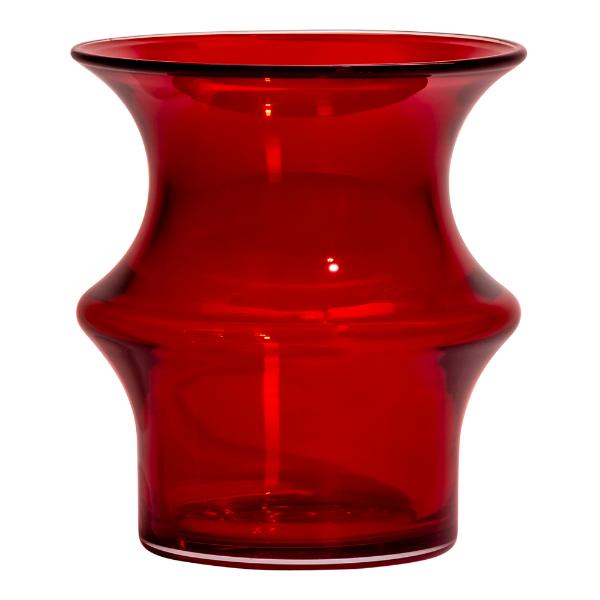 Kosta Boda – Pagod vase 167 mm rød