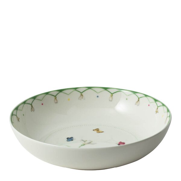 Villeroy & Boch - Colourful Spring skål 19 cm hvit/grønn