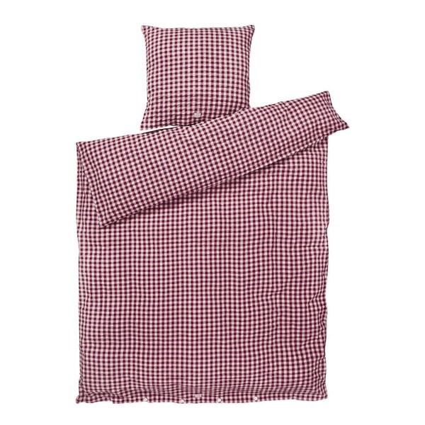 Juna Bæk&Bølge sengetøy 140x220 cm plomme/rosa