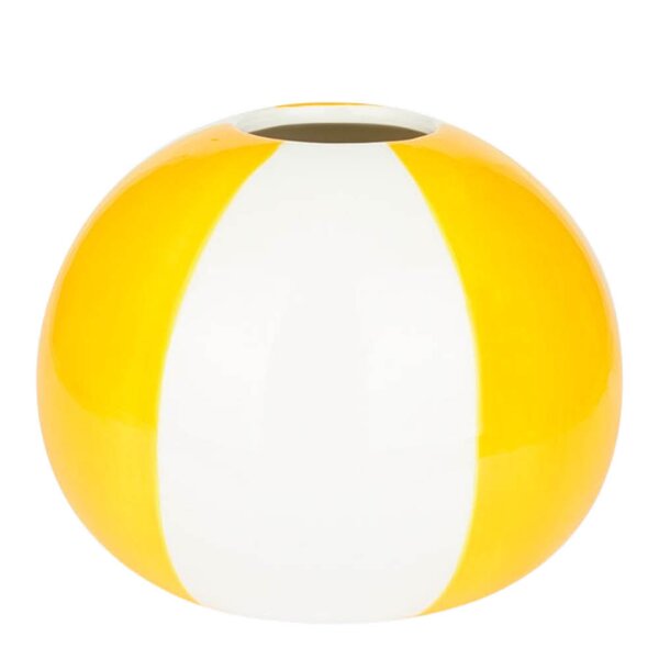 Balvi Floats vase 14 cm Beachball gul