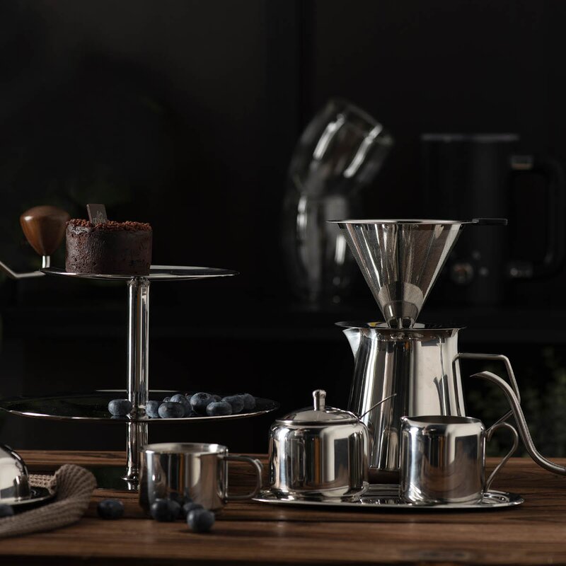 Modern House Lundi espressokopp 9 cl rustfritt stål