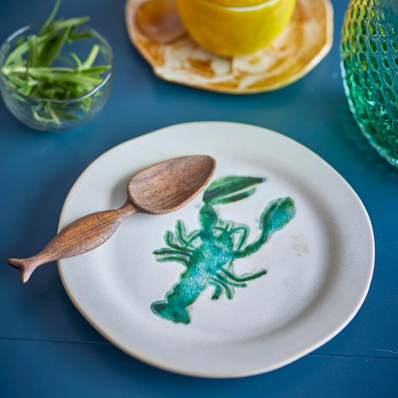 Creative Collection Hadden tallerken 21 cm 4 stk grønn