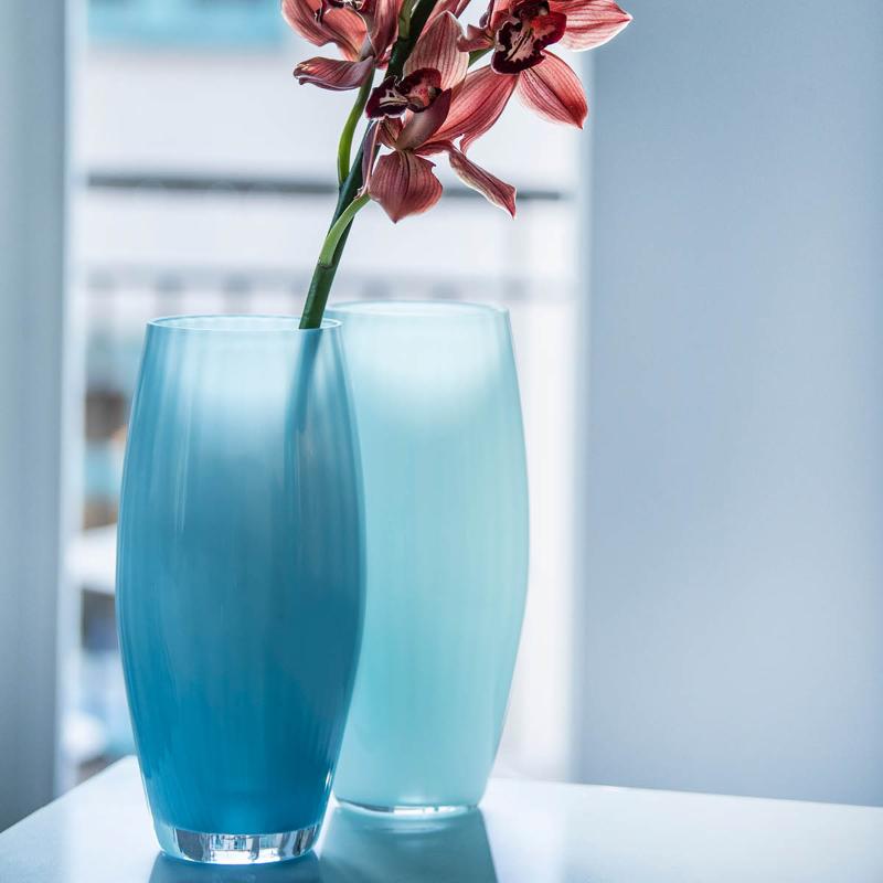 Magnor Zeppeliner vase 30 cm blå 