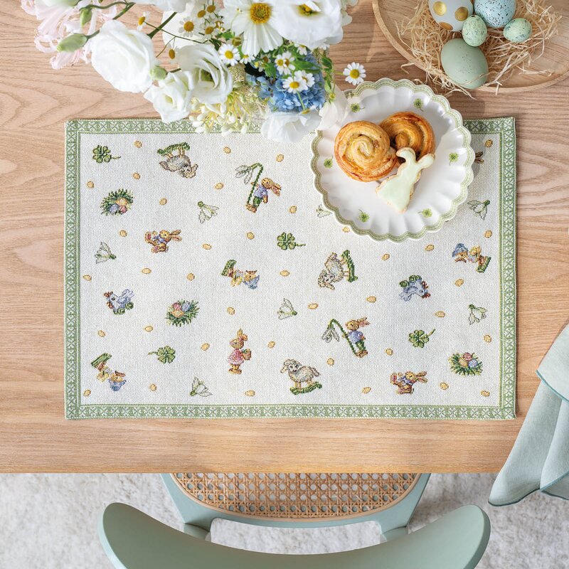 Villeroy & Boch Easter Delight bordbrikke 32x48 cm hvit