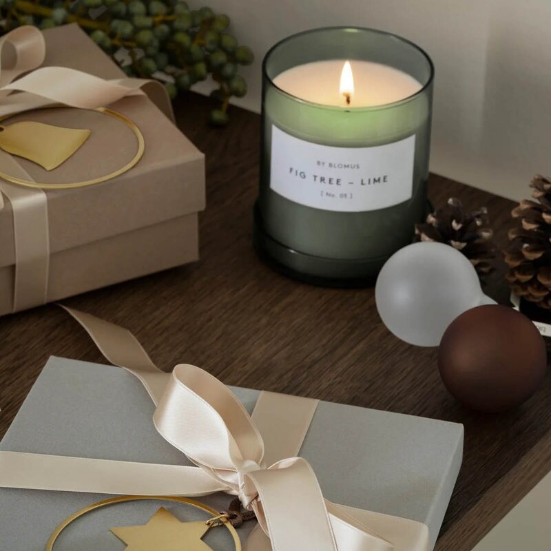 Blomus Valoa duftlys 9,5 cm figtree lime