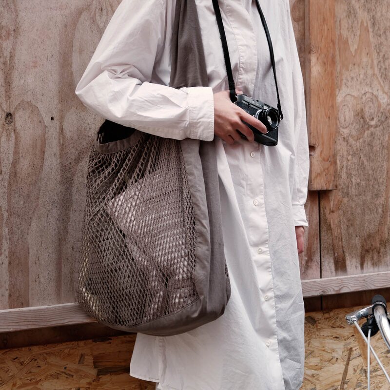 The Organic Company Nett skulderveske 44x15 cm clay