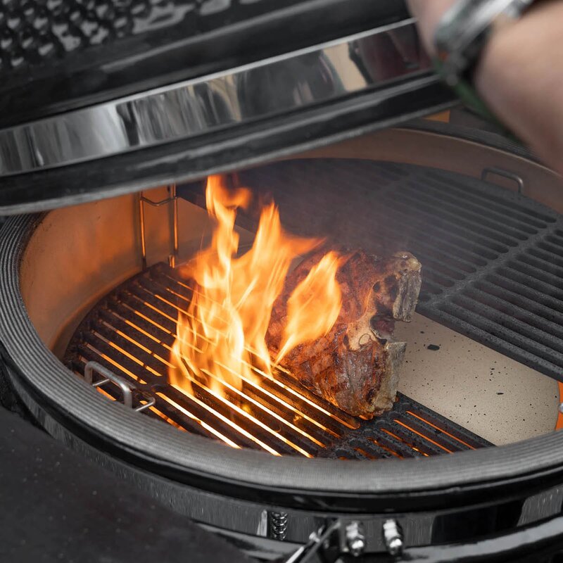 Kamado SUMO Midi 21 grillrist halvmåne støpejern