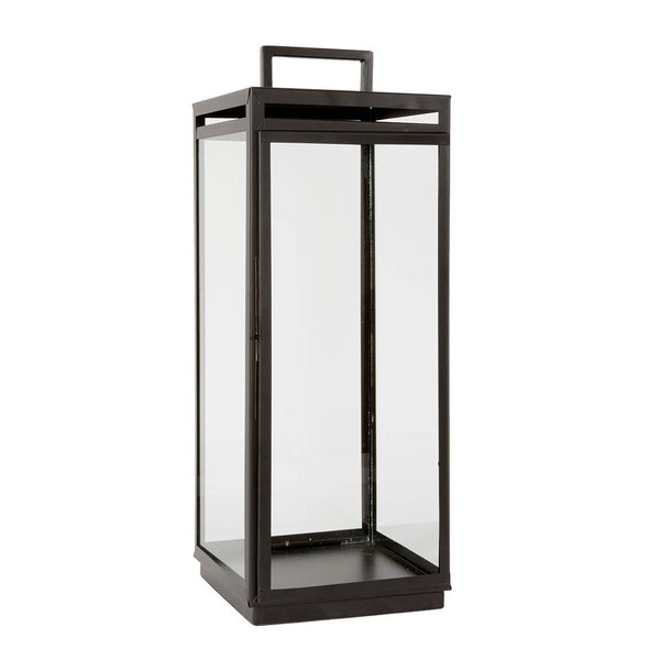 Holmen Carl lykt 80 cm svart/klar