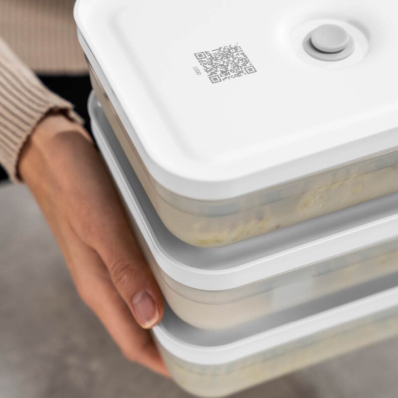 Zwilling Fresh & Save vakuum matboks 3 deler lav 21,7x14,6 cm