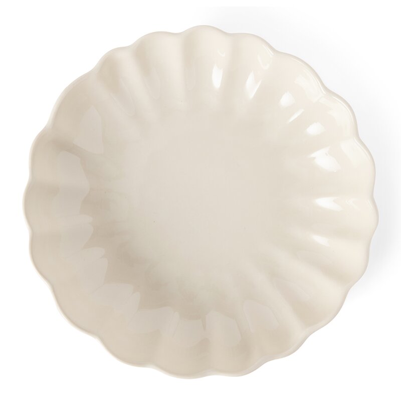 Stiernholm Lotus pastatallerken 21,5 cm krem