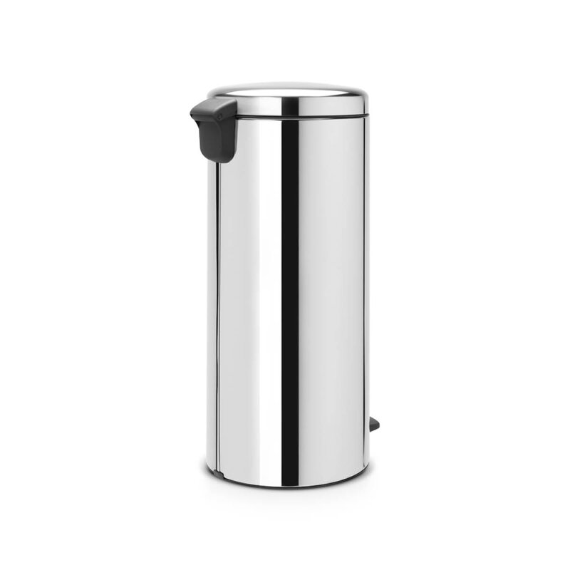 Brabantia NewIcon pedalbøtte 30L blankt stål