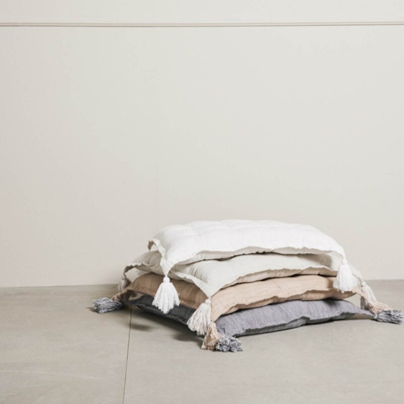 Lene Bjerre Felima pute 45x45 cm hvit