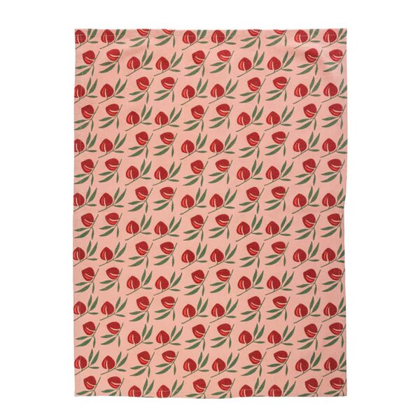 Tranquillo Vintage kjøkkenhåndkle 50x70 cm Kirsebær