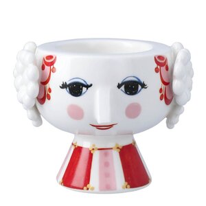 Bjørn Wiinblad Eva lysestake 8 cm rød