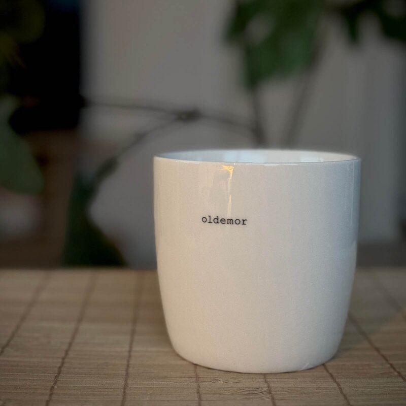 Sögne Home Krus 30 cl hvit oldemor