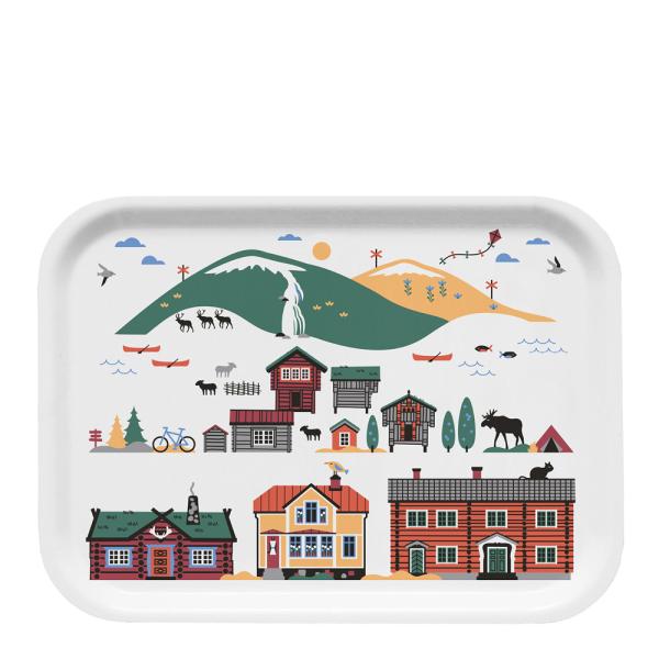 Citronelles – Scandinavian Mountains brett 27×20 cm summer